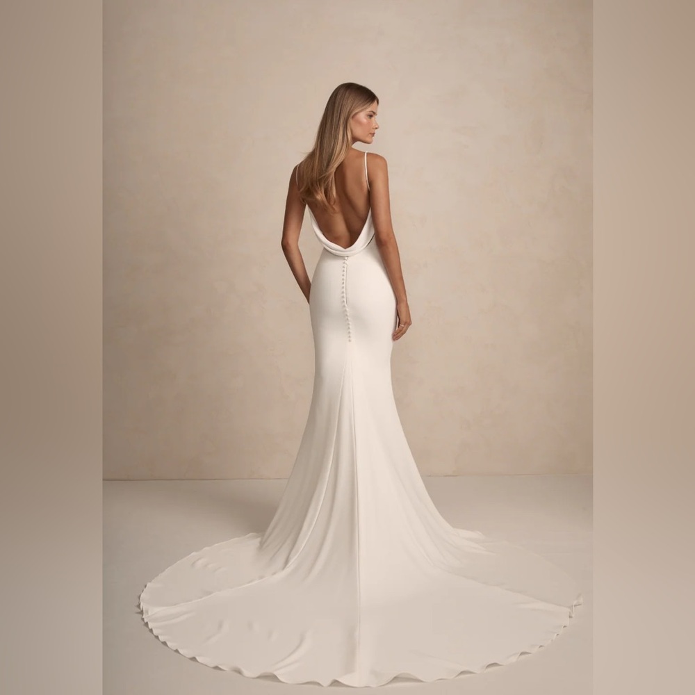 Archie Made with Love bridal gown & pearl veil (pre-loved and preserved)